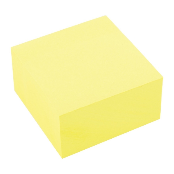 Picture of CUBE D.RECT 76x76mm 400 YELLOW NOTES