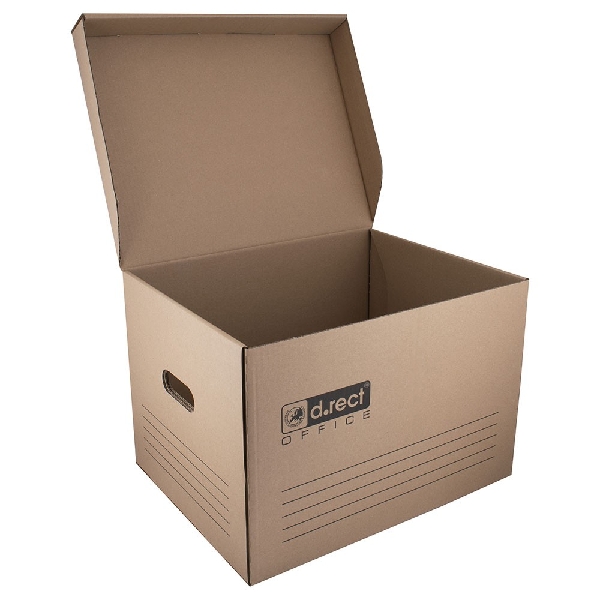 Picture of ARCHIVE BOX D.RECT 2120 CARDBOARD BULK 420g