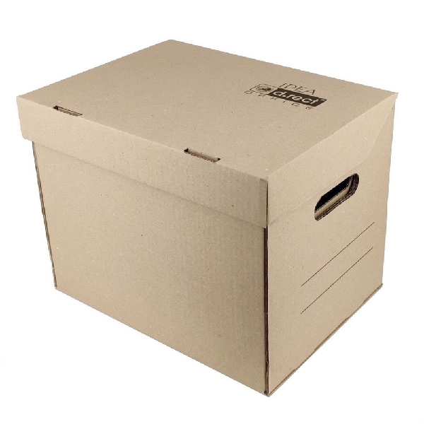 Picture of ARCHIVE BOX D.RECT CARDBOARD A4 IDEA