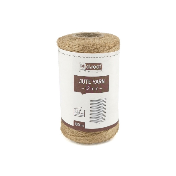 Picture of JUTE YARN D.RECT 1.2mm 100m 12spools