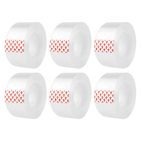 Picture of TAPE D.RECT CLEAR 40mic 24mm x 30m 6pcs