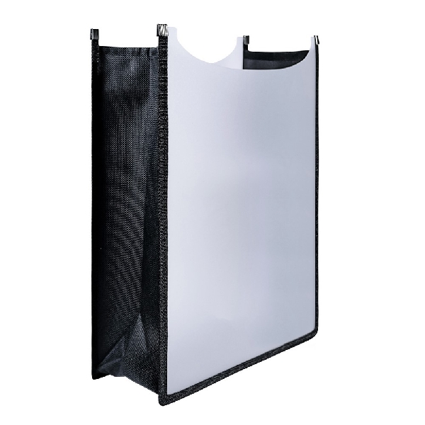Picture of BACKPACK INSERT PP D.RECT WHITE SMOKED TRANSPARENT
