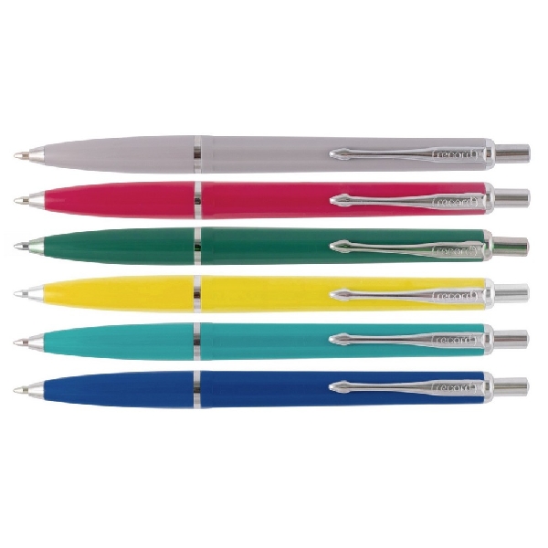 Picture of BALLPOINT PEN RECORD RETRACTABLE BLUE 12pcs