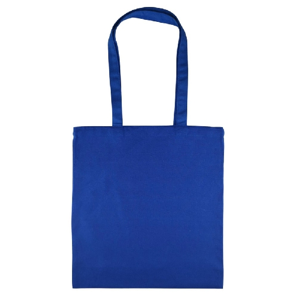 Picture of SHOPPING BAG COTTON 220gsm 380x420 5pcs BLUE