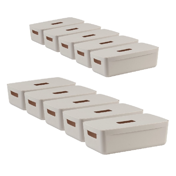 Picture of STORAGE BOX IH 5L NEUTRAL 10pcs.