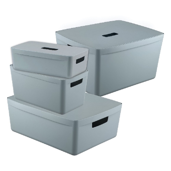 Picture of STORAGE BOX IH 4 SIZES SET. DENIM