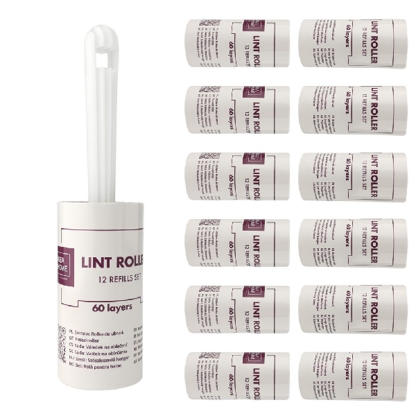 Picture of LINT ROLLER IH + 12 REFILLS SET