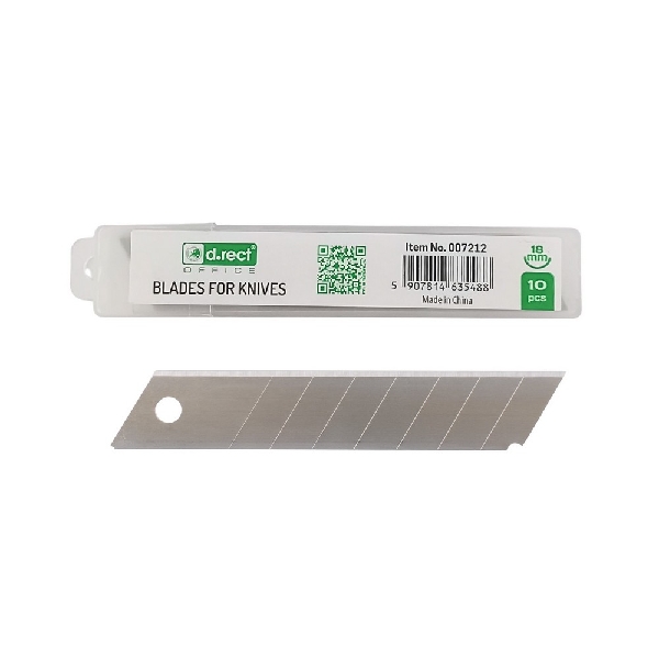 Picture of BLADES FOR KNIVES 18mm 10pcs
