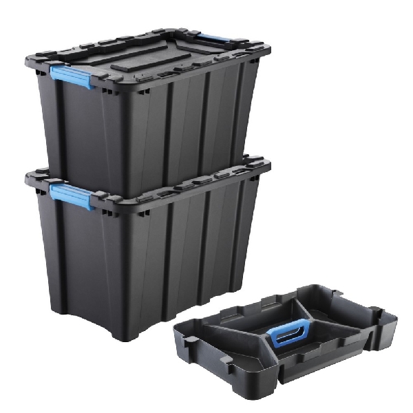 Picture of STORAGE BOX IH TECHBOX HD SET 2x55L + INSERT