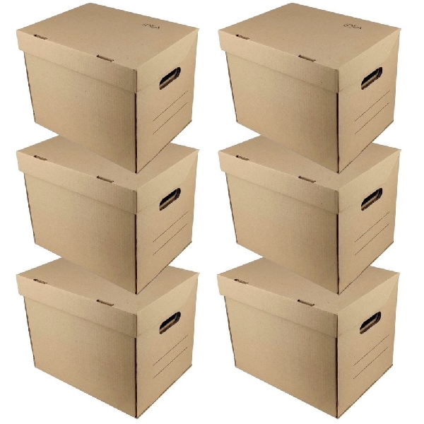 Picture of STORAGE BOX SET LOFT IH IDEA A4 6PACK